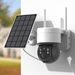 icsee Dome Wireless WiFi HD Solar Low Power Consumption Camera Xiongmai_voghion.com
