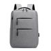Unisex Large Capacity USB Charging Backpack - Waterproof Laptop Bag With Anti-Theft Design For Business & Travel_voghion.com