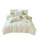 Ins Brushed Four-Piece Fresh Style Thickened Dormitory Washed Cotton Bed Sheet Quilt Cover Three-Piece Set_voghion.com