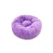 Removable And Washable Zippered Round Plush Bed All-Season Dog Cat Pet Mat_voghion.com