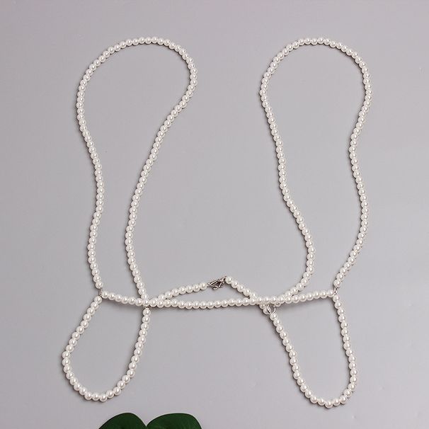 Net Celebrity Perlen-Hosenträger weiblich ins Perlenkette Hosenträger Kette Weste Dekoration mit Rock Hemd Zubehör Oberbekleidung_voghion.com