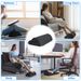 Taburete de oficina con espuma viscoelástica y almohada elevadora para piernas debajo del escritorio, ideal para juegos y oficina en casa._voghion.com