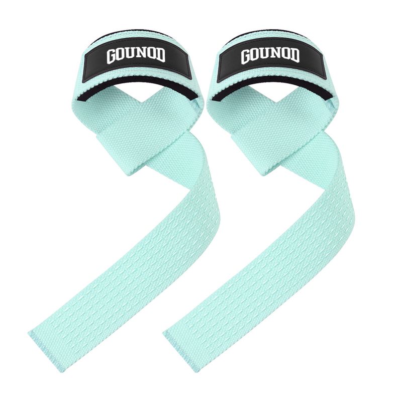 Sports power belt grip belt fitness pull force belt pull up dumbbell silicone non slip wear resistant hard pull belt_voghion.com