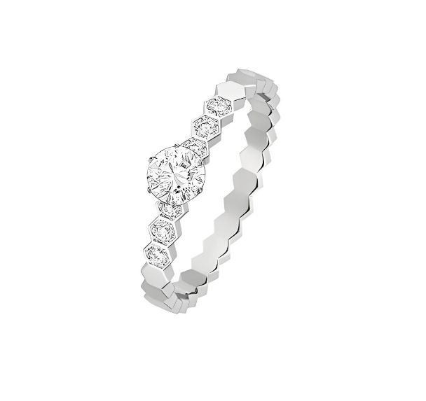 Shangmeijia CNC Precision Edition Argento Honeycomb Full Diamond Anelli Multipli da Uomo e da Donna Moda Leggera Lusso_voghion.com