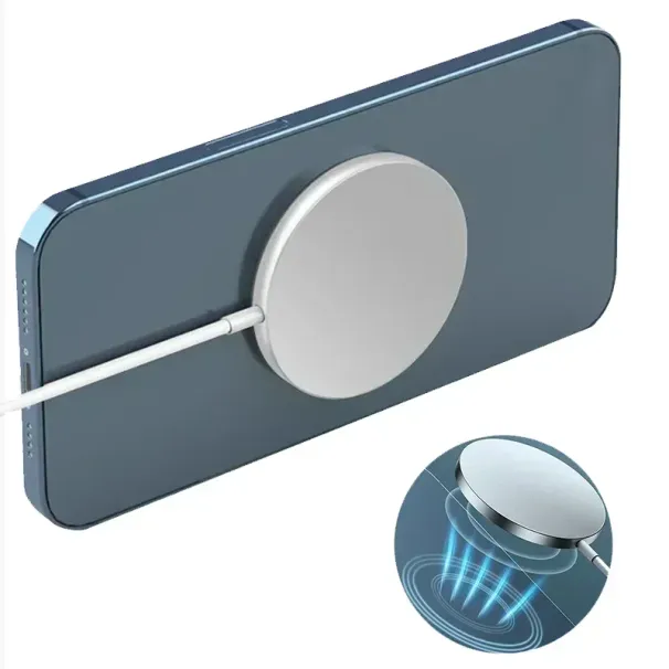 Schnelles Ladegerät Magnetisches kabelloses Ladepad für iPhone 17 16 15 14 13 12 Max Mini USB C 8 Plus XR MAX Pro_voghion.com