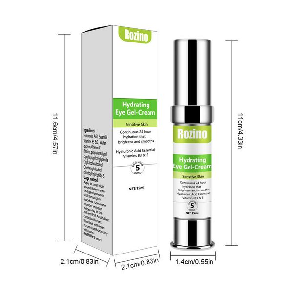 Feuchtigkeitsspendende, reparierende, straffende und festigende Augencreme, die feine Linien und schwarze Augenringe glättet._voghion.com