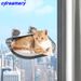 Ultra Strong Load-bearing Cat Window Hammock Bed Cozy Perch For Feline Naptime Securely Easy Mounted Perfect Space Saving_voghion.com