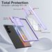 Transparent Phone Case with Hinge Protection For Samsung Z Fold 6 5 Fold6 Fold5 5G Shockproof Clear Acrylic Protective_voghion.com