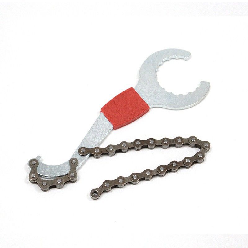 Velosipēda daudzfunkciju instruments vidējā vārpstas spararata fiksācijas atslēga astes āķa atslēga trīs vienā velosipēda remonta instruments_voghion.com