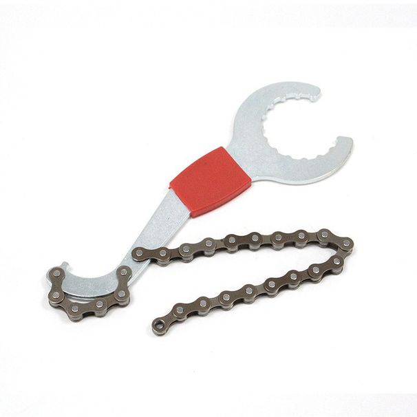 Velosipēda daudzfunkciju instruments vidējā vārpstas spararata fiksācijas atslēga astes āķa atslēga trīs vienā velosipēda remonta instruments_voghion.com
