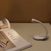 Mini lampada da lettura portatile per dormitorio per studenti, con clip per studio e libri, da comodino, con ricarica USB_voghion.com