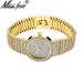 Men's Luxury Quartz Watch With 18K Gold Plating And Full Diamond Accents, Elegant Round Dial, Mineral Glass, Titanium Clasp, Water Resistant_voghion.com