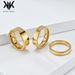 Fashionable and simple 468mm tungsten steel ring ring light luxury high end cold style tungsten gold couple hand jewelry gift_voghion.com