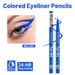 Eye Shadow & Liner Combination Eyeliner Long Lasting Colorful Waterproof And Sweat Proof Not Easy To Smudge_voghion.com