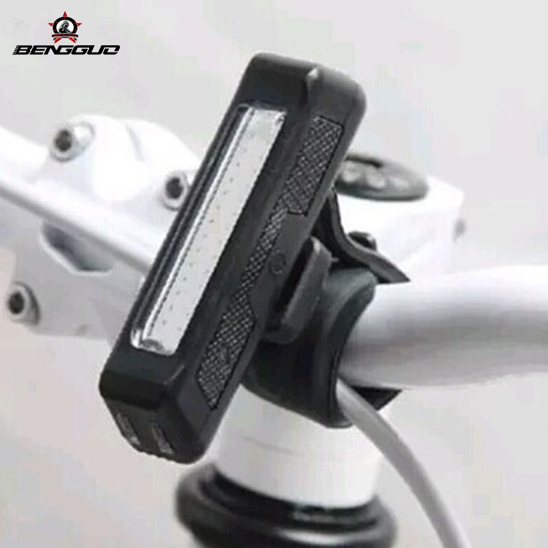 Bicycle 2261 USB töltő COMET hátsó lámpák éjszakai figyelmeztető lámpák hegyi kerékpár fényszórók kerékpár kiegészítők_voghion.com