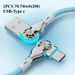 Fast Charging USB A-to-C Type Cable Matte Data Synchronization Compatible With IPhone 15/16, Xiaomi POCO And Samsung_voghion.com