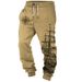 Premium Products New Autumn And Winter Men's Digital Printed Solid Color Pattern Men's Youth Casual Pants_voghion.com