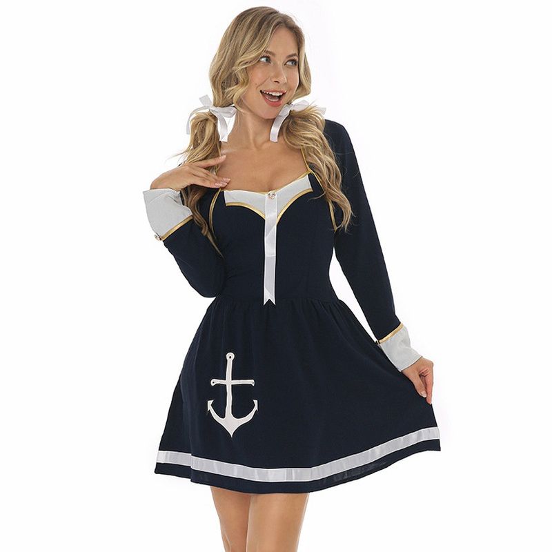 Neu Sexy Matrosenanzug DS Performance Bühnenshow Spielspaß Uniform Versuchung Set_voghion.com