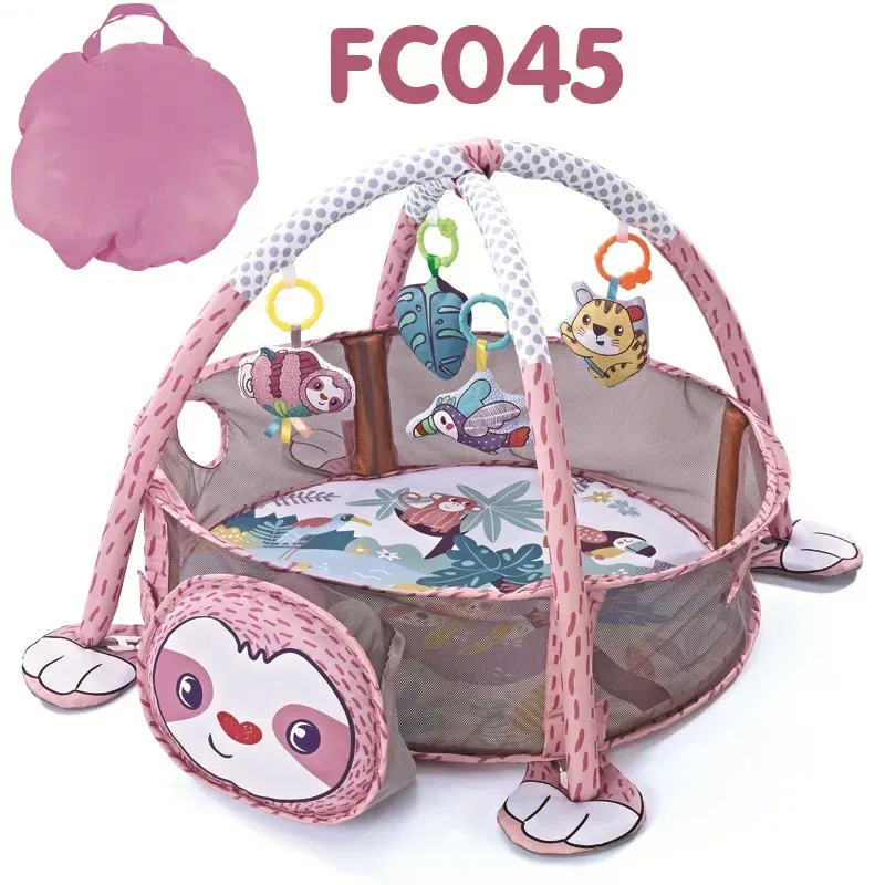 Multifunctional Baby Game Gym Play Mat Climbing Mat Fitness Rack Infant Educational Toys Rug Blanket Ball Pit Activity P_voghion.com