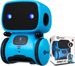 Contixo R1 Kinderroboter-Spielzeug, blauer interaktiver Smart-Roboter mit Sprachsteuerung, der sprechen, tanzen und lernen kann (Touchsensor)_voghion.com