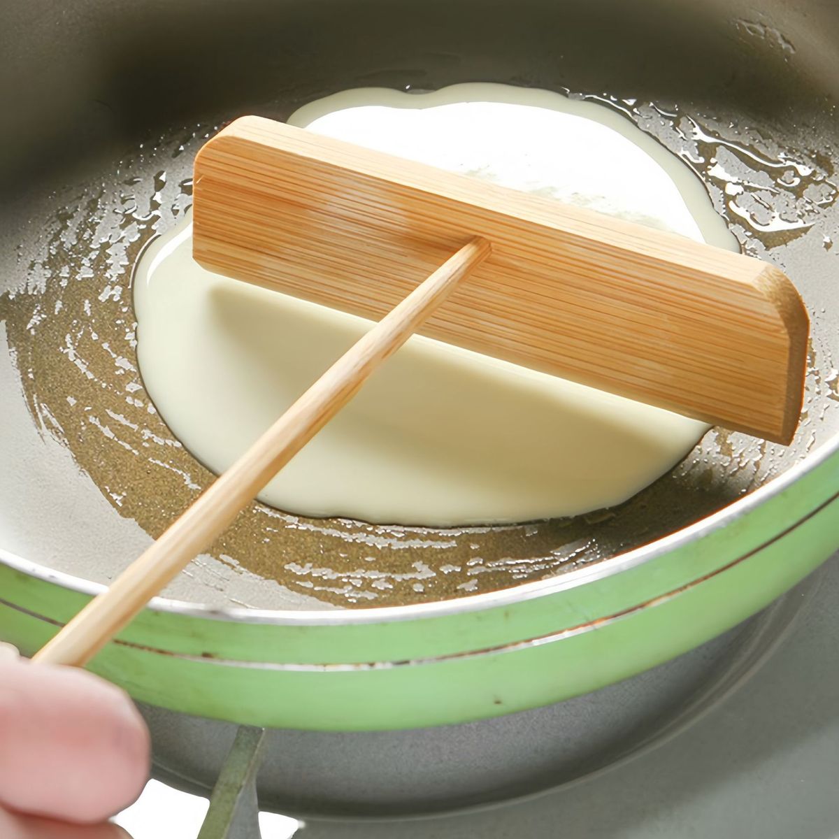 Padella antiaderente con rivestimento in granito - Uova, pancake, bistecche e altro - Compatibilità universale con induzione e fornelli (include spatola e pennello per olio)_voghion.com