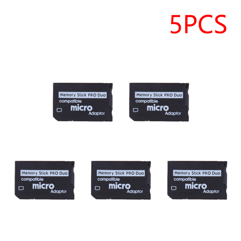 Adaptateur Mini Micro TF vers MS Duo pour carte SD PSP 1 Mo à 128 Go, pièces de rechange pour Memory Stick Pro, 5 à 50 pièces_voghion.com
