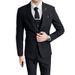 CT Men's Business Three-Piece Set Youth Fashion Single Button Groom Best Man Suit_voghion.com