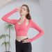 Outdoor Kaum Dort Hohe Elastische Sport Bh Zwei Stücke Engen Weibliche Yoga Laufen Fitness Top_voghion.com