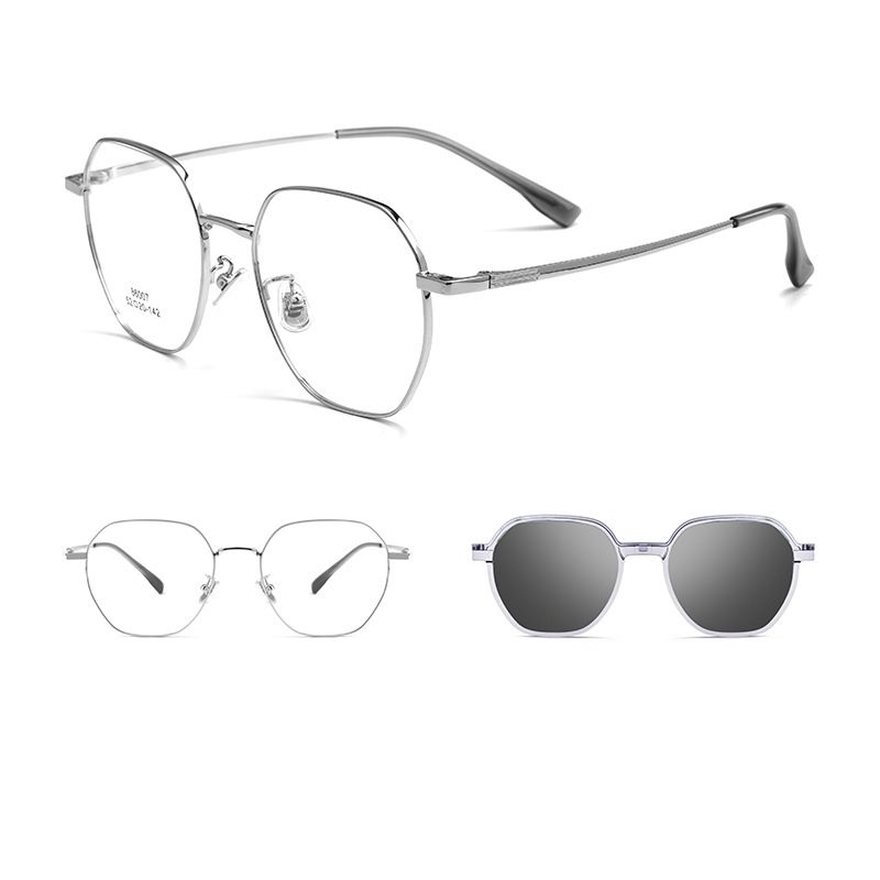 Noutăți MOMOJA Ochelari de vedere retro rotunzi cu aspirație magnetică, ramă optică pentru ochelari de vedere pentru bărbați și femei_voghion.com