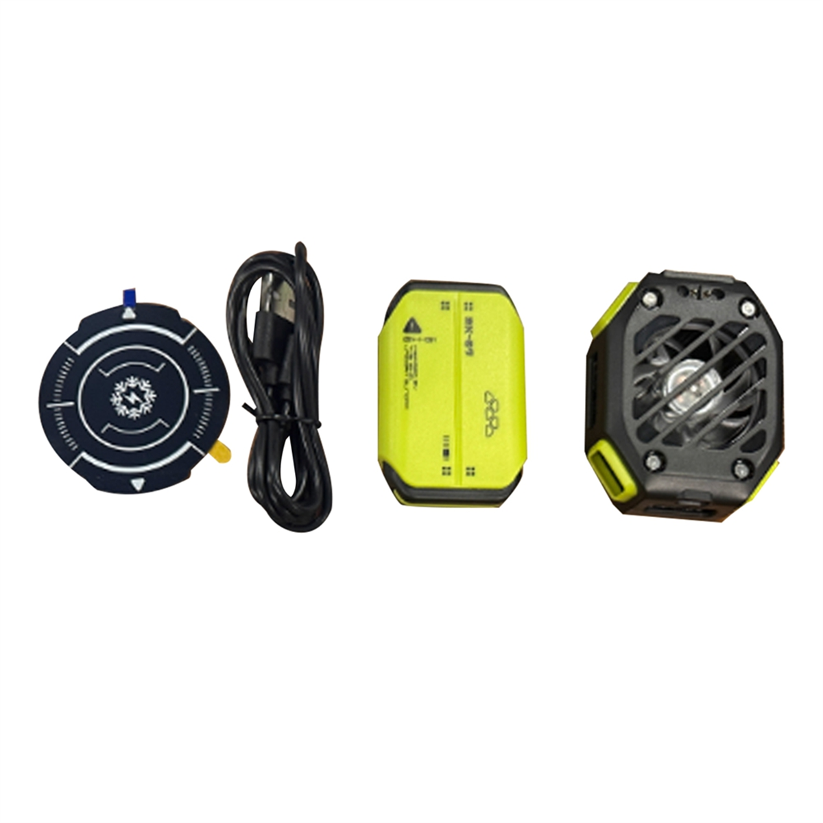 Wentylator chłodzący z 7 regulowanymi biegami do telefonu 111 Phone z magnetycznym półprzewodnikiem, do gier, uniwersalny do systemu iOS i Androida_voghion.com