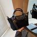 Autumn and winter new dumpling dragon bags, Xiang niche single shoulder crossbody bag, high-end suede handbag_voghion.com