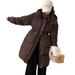Piumino lungo da donna con cappuccio - Giacca invernale slim fit di alta qualità, piumino caldo e spesso, imbottitura in piuma d'anatra bianca, parka casual oversize_voghion.com