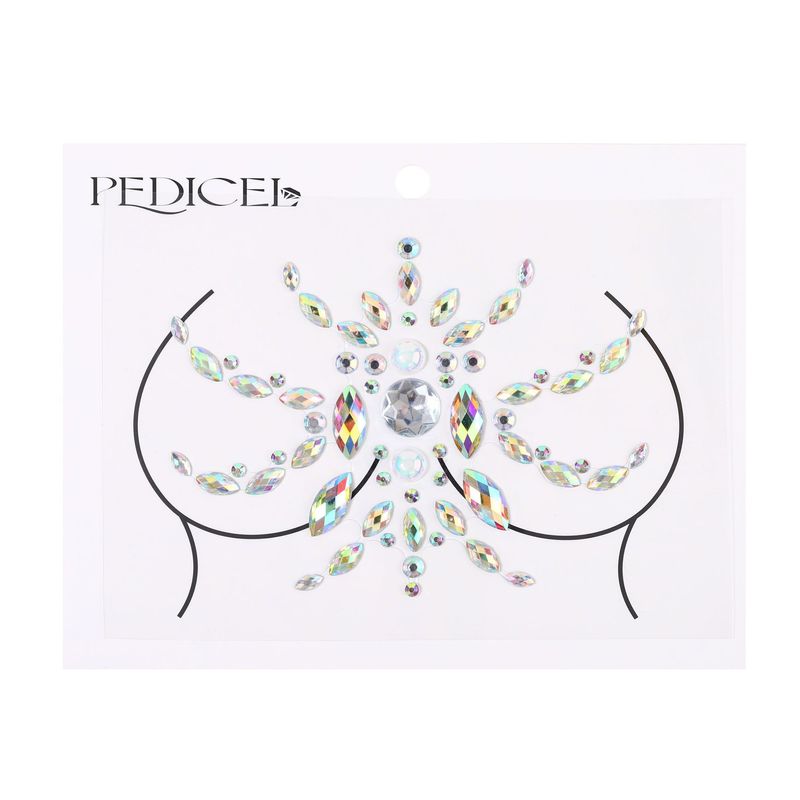 Halloween Edm Elektronische Musik Festival Gesicht Aufkleber Augenbraue Aufkleber Diamant Harz Diamant Karneval Diamant Aufkleber Maskerade Gesicht Dekoration_voghion.com