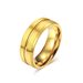 Simple mirror 8mm tungsten steel ring for men light luxury cold high end tungsten gold non fading jewelry Tungsten_voghion.com