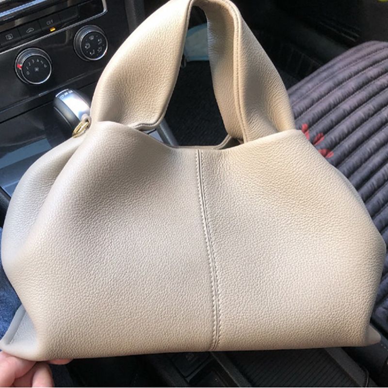 Borsa a tracolla da donna, borsa a tracolla leggera e alla moda, nuova borsa da pranzo in tinta unita, di lusso, di French Niche, 2025_voghion.com