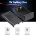 2023 New 1pc 9 Volt Box Pack Power Toggle Black 9V Battery Holder With ON/OFF Switch Lid Cover For 1 Piece 6F22 PP3 9v Battery_voghion.com