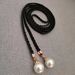 Mode gevlochten taillekoord decoratieve kleine riem dames kant stoffen tailleketting met rok_voghion.com