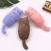Cat Tail Durable Chew With Catnip, Silent Pet Interactive Cute Small Toy_voghion.com