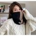Winter Scarf Warm Unisex Fleece Lined Thickened Cycling Face Mask Windproof Head Cover Guard Neck Warmer_voghion.com