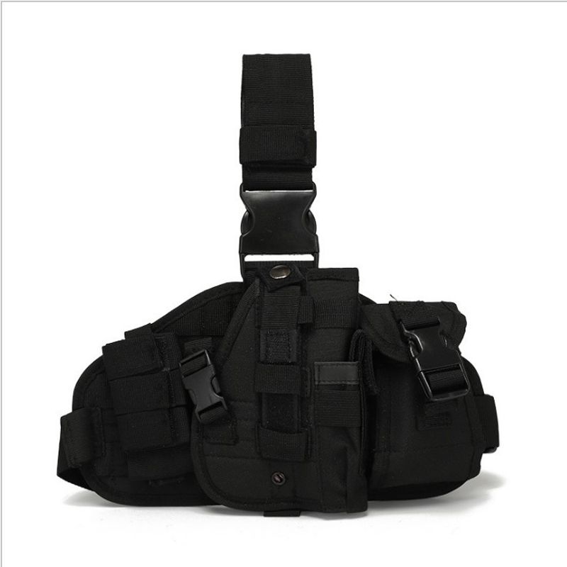 Men's Bags Factory Spot Tactical Gun Holster Dog Bag Leggings Bag Molle Accessory Bag Wild Tactical Combination Leg Cover_voghion.com