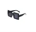 6158 fashion large Frame Sunglasses Women's net Red Street Photo square sunglasses_voghion.com