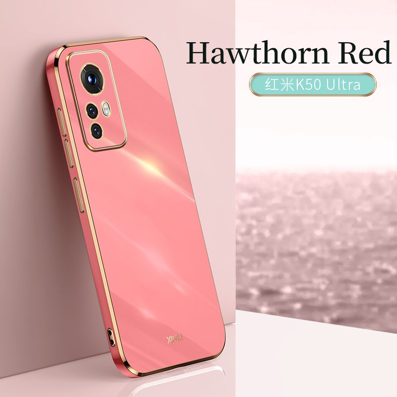 Carcasă de telefon de lux, placată lucioasă, pentru Xiaomi Redmi K50 Ultra K50Ultra, moale, TPU, husă spate, fundas capa_voghion.com