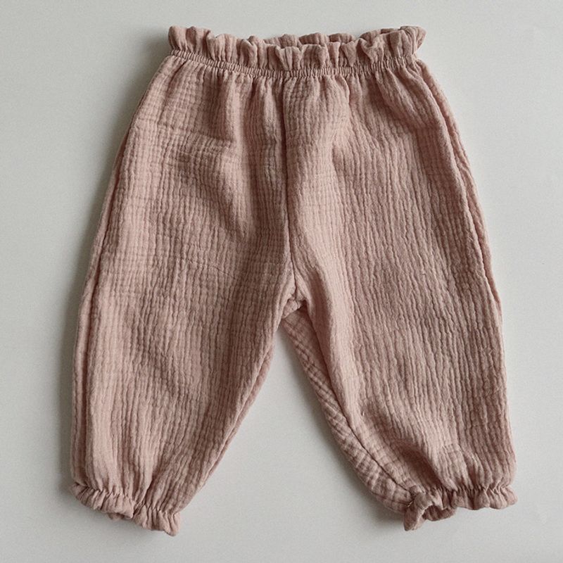 Baby Cotton Pants – Soft, Breathable & Stylish Long Pants With Cute Prints, Elastic Waist For Newborns & Toddlers (0-1 Year, 66-100cm)"​_voghion.com