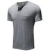 2023 Summer New Foreign Trade Men's Short-sleeved T-shirt, Cross-border Clothing Henry T-shirt European And American Men's Clothing Wholesale Supply_voghion.com
