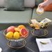 Glass RYYD Creative Bowl Living Room Coffee Table Decorative Candy Dish For Snacks And Fruit Display_voghion.com