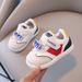 Baby Soft Sole Non-Slip Walking Spring Infant Breathable White Toddler Casual Shoes With Velcro_voghion.com