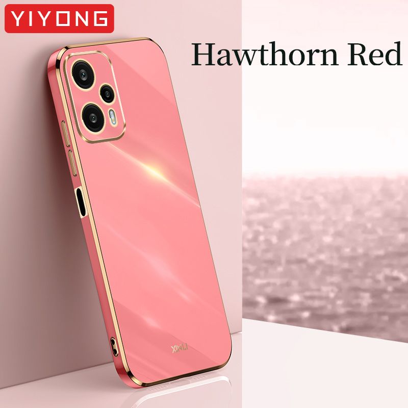 Case On PocoF5 YIYONG Luxury Plating Silicone Soft Cover For Xiaomi Poco F5 F4 F3 Xiomi Pocophone X3 X4 GT X5 Pro 5G Phone Cases_voghion.com