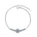 S Argento Stellato Misura Mosang Stone Bracciale da donna D Colore 1 carato Gioielli dal vivo_voghion.com