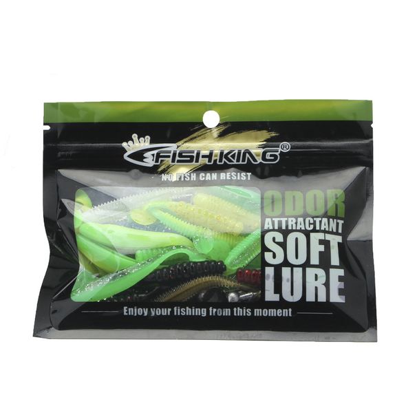 FISHKING Sea Set 1.5m Rod And Reel Lure Beginner Entry-Level Long Casting Soft Bait Combo Jig Head Hook_voghion.com
