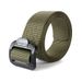 HOT Men Tactical Military Style Webbing Quick-Release Outdoor Hunting Multi Function Plastic Buckle Nylon Canvas Belt_voghion.com